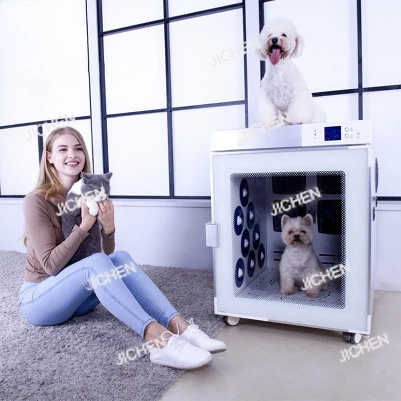 Sale of automatic hairdryer for cats and dogs, water drying box, hairdryer for pets