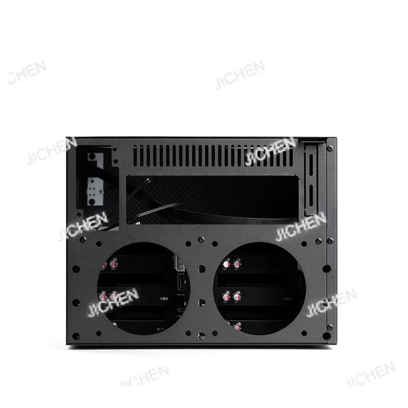 Chassis NAS UE-S6 a sei bit, supporto scheda madre ITX, server di archiviazione desktop fai-da-te, chassis piccolo