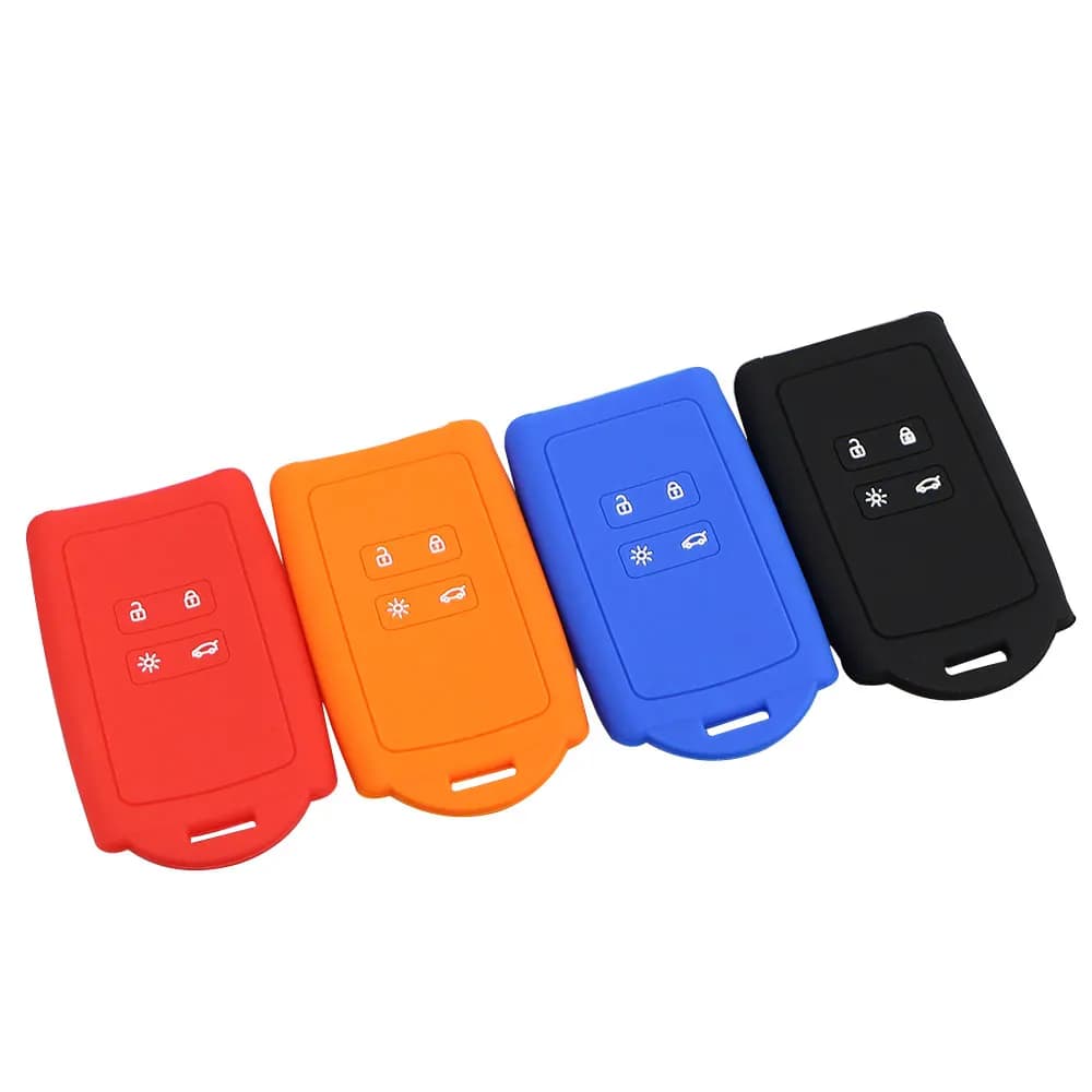 Custodia protettiva per chiave in silicone Zoe per Renault Captur Megane Talisman Espace Clio Zoe Koleos Scenic 4 Arkana Dacia Sandero Card Remote