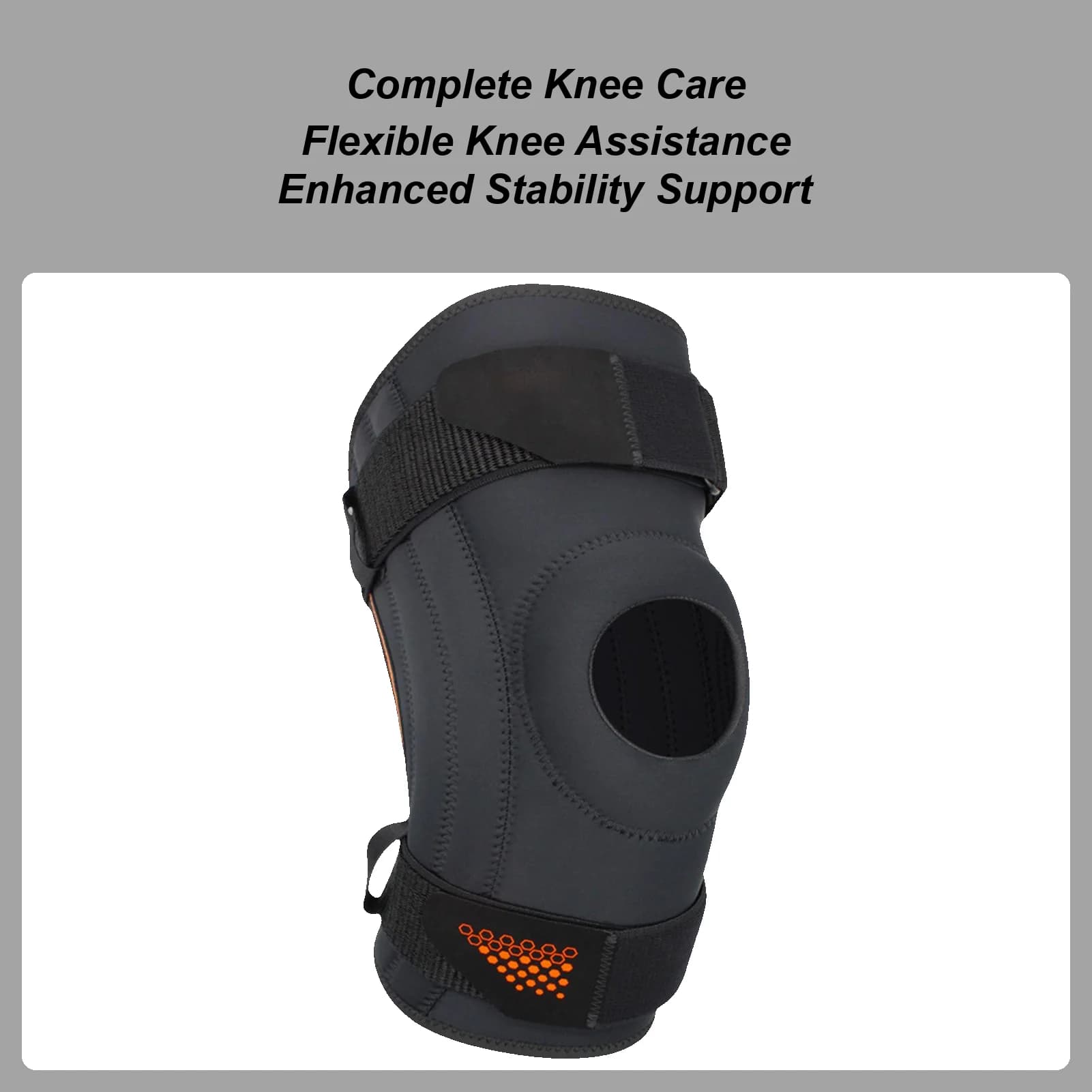 Ginocchiera per donna Manicotto di supporto traspirante regolabile Manicotto di compressione per ginocchio avvolgente regolabile per uomo Donna Inconforto