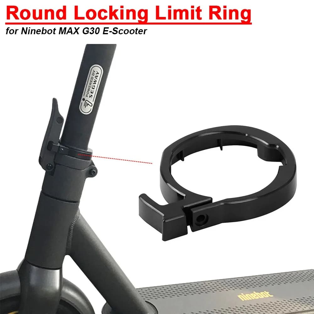 Kit di accessori per anello limite di bloccaggio rotondo per parti di ricambio per skateboard per scooter elettrico Ninebot MAX G30