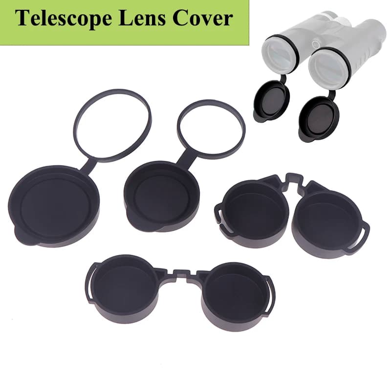 42/50mm Gomma Telescopio Copertura Antipolvere Oculare Protezione Obiettivo Copriobiettivo Misura Per Binocolo/Spotting Spotting Specchi maveraY26 circulaire