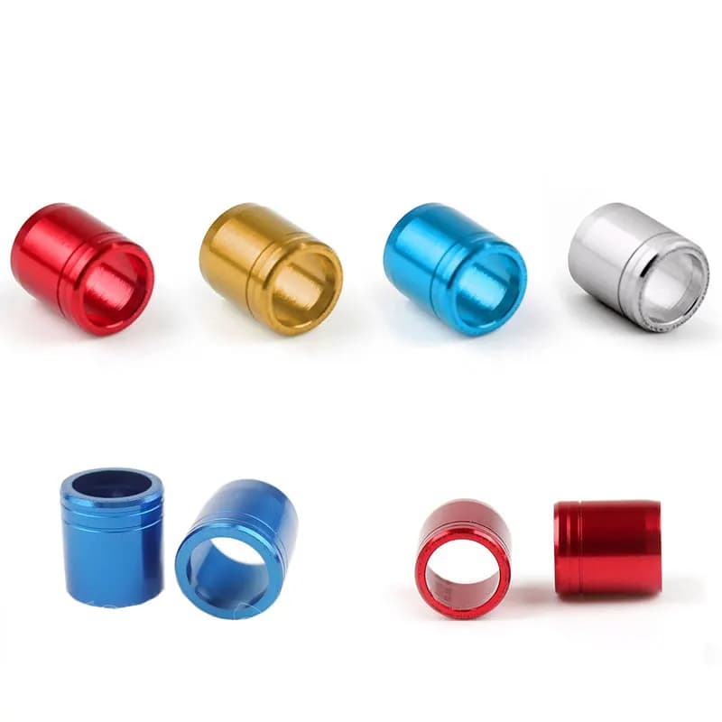24 pezzi anello di protezione dell'albero della freccia in carbonio a prova di esplosione per ID6.2 OD7.4/7.6 o ID4.2 OD5.5/5.8/6.0 collare della freccia accessori per arco