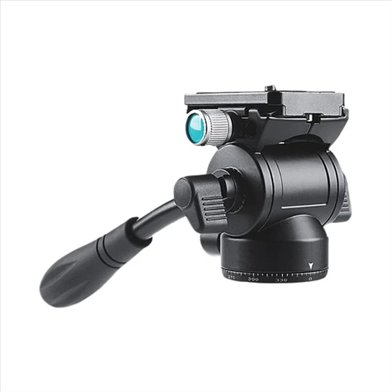 B04B-For improved camera stabilization Tripod accessory with hydraulic cardanic joint Small light damping system for stable shooting