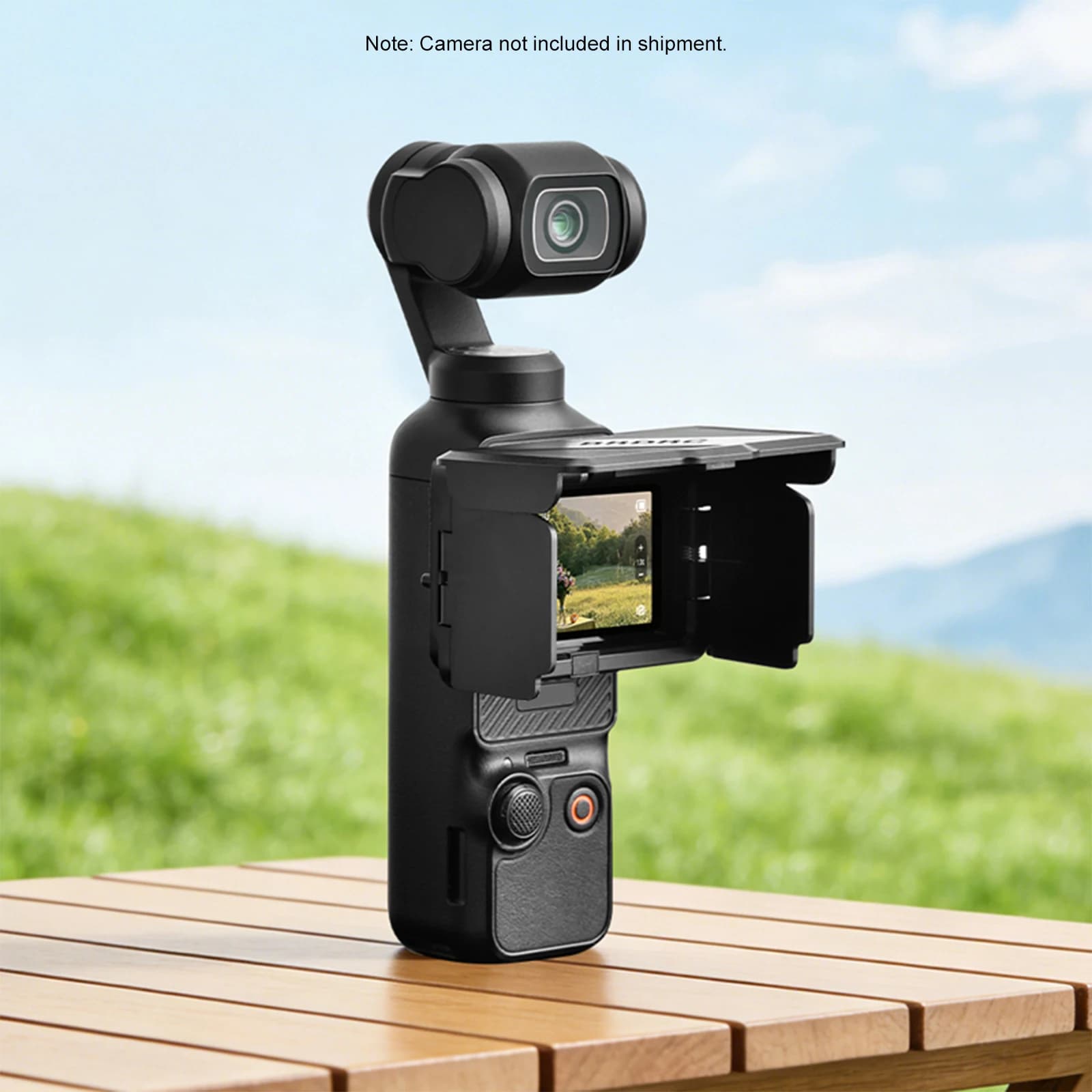 Copertura Protettiva per Lente Parasole Anti-Riflesso e Anti-Luce Solare, Ultra-Leggera 15g per Osmo Pocket 3