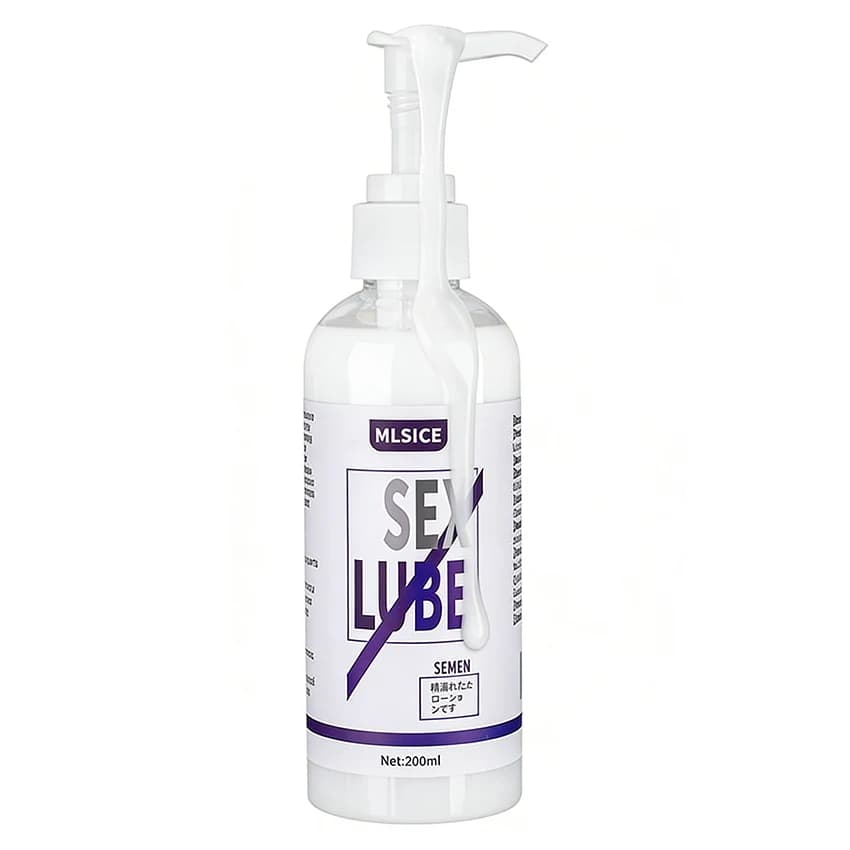 Anal Lubricant Water-based Lubricant Sperm Lubricant for Sexual Sessions 200ML Love gel for women Men Lubricants Fat Oil sex toy 18
