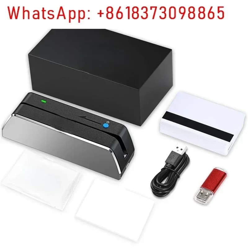 Lettore di carte MSRX6 MSRX6BT professionale per terminale mobile con lettore di carte di credito NFC, tutte e 3 le tracce, per Bluetooth.