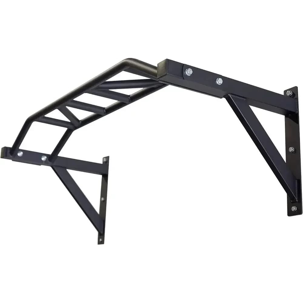 Versatile Pull-up Bar for Home Gym: Suitable for Straight Grip Pull-ups, Kipping Training, and Rings Exercise