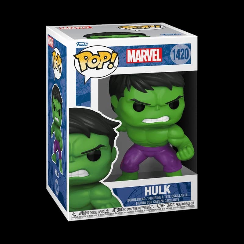 Action Figure della Serie Marvel Comics, Funko Pop Hulk Edizione Limitata, Modello Anime, Decorazione da Scrivania, Regalo Originale per Bambini