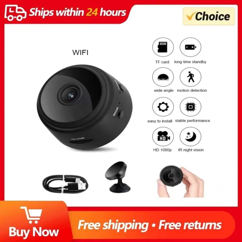 A9 Mini Smart Camera WiFi Remote Wireless Monitoring 1080p Ip Camara Wifi Security Protection Surveillance Cameras