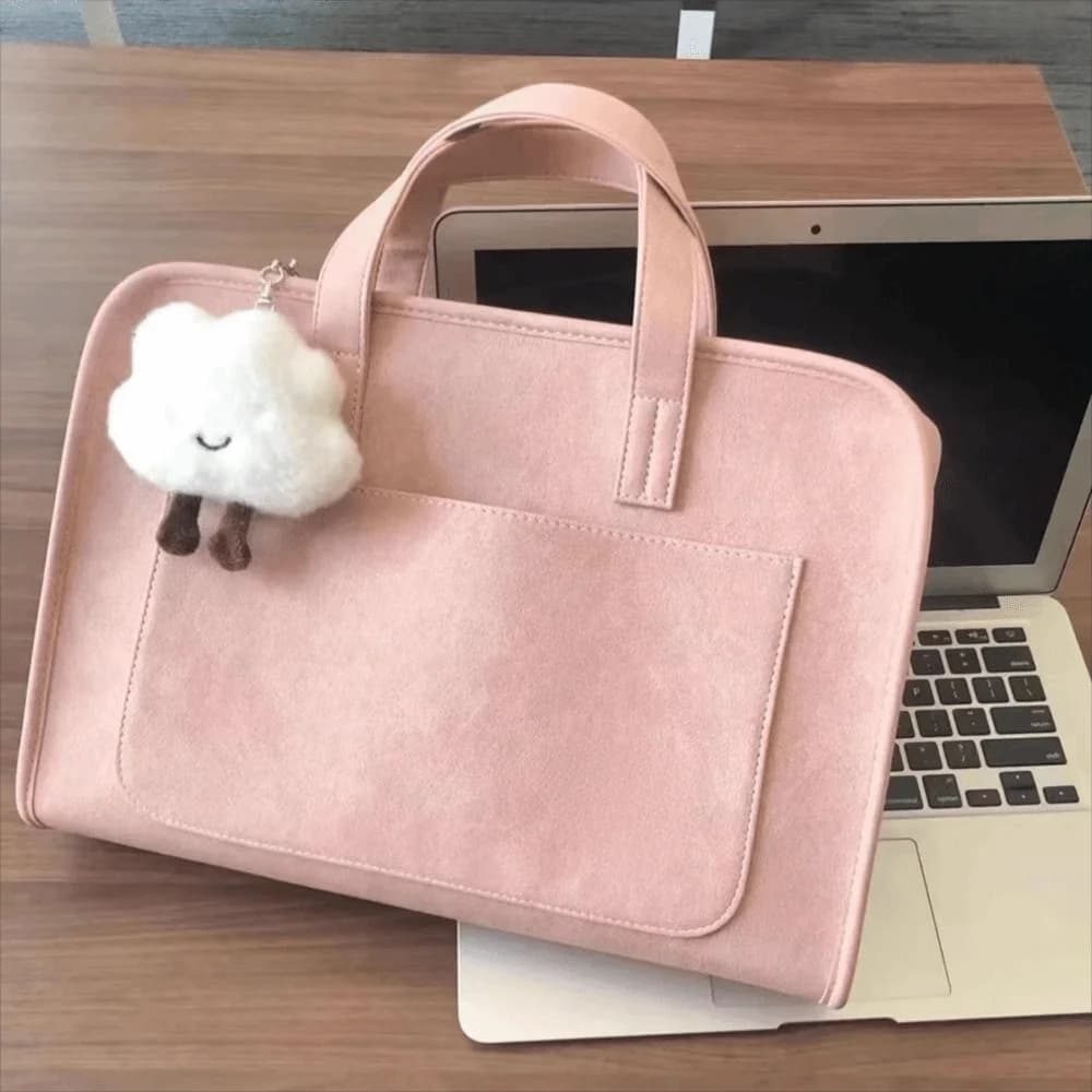 Document Bag 13-14/15-16Inch Laptop Notebook Case Briefcase Felt Notebook Pouch Breathable Waterproof Tablet Sleeve Bag Business