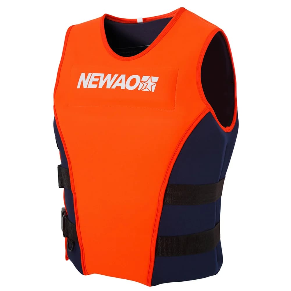 Giubbotto di salvataggio in neoprene per adulti, giubbotto di sicurezza per sci nautico, wakeboard, nuoto.