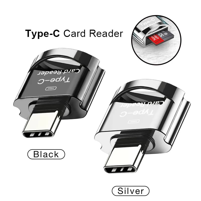 USB 3.1 Type C Card Reader USB-C TF Micro SD Mobile Phone OTG Adapter Type-C Memory Card Reader For Samsung Macbook Huawei LeTV