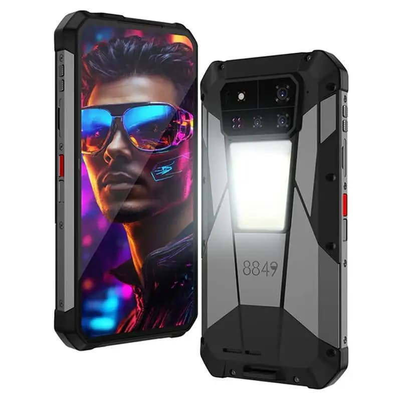 Unihertz Tank 4 Pro 8849 Smartphone Robusto con Proiettore 5G 6.73'' 512GB / 1TB 11600mAh 120W Fotocamera 50MP Visione Notturna NFC
