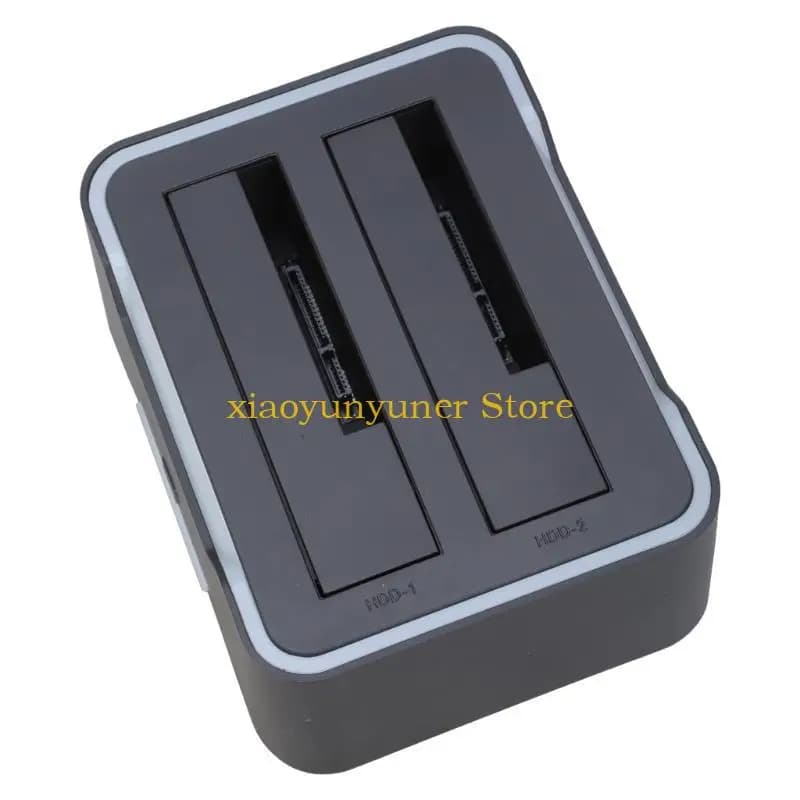 P9JB Docking station avanzata per dischi rigidi USB a doppio alloggiamento per dischi rigidi da 3,5 o 2,5 pollici con Easy