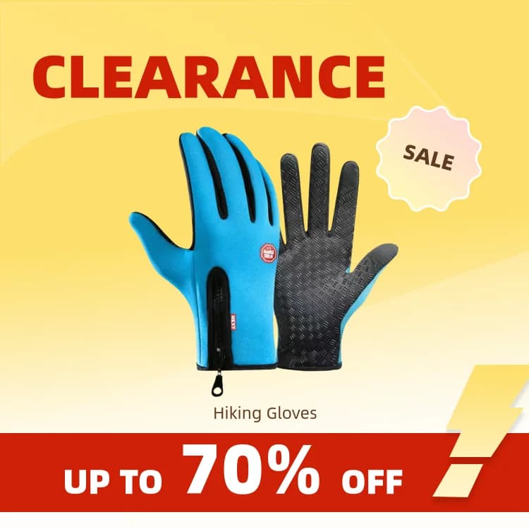 Clearance_Touchscreen Guanti caldi in pile Ciclismo all'aperto Guida Guanti freddi impermeabili Antivento antiscivolo Donna Uomo Sci invernale