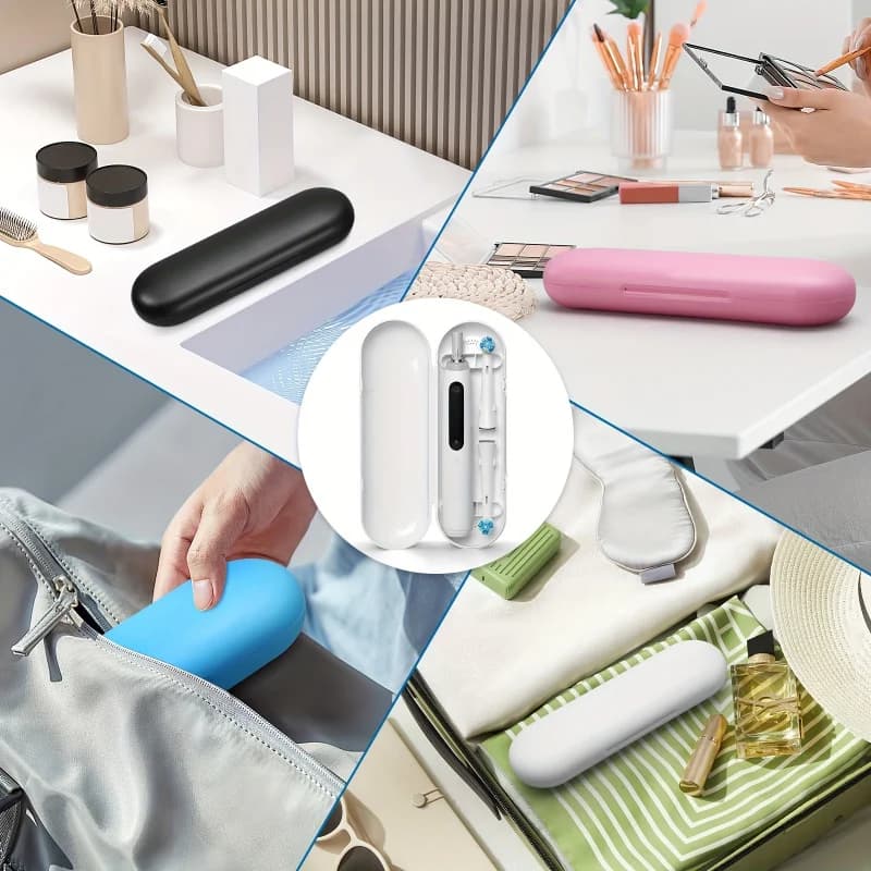 New travel bag for electric toothbrush 2026, portable anti-dust storage box, compatible with Oral-B iO Series electric toothbrush