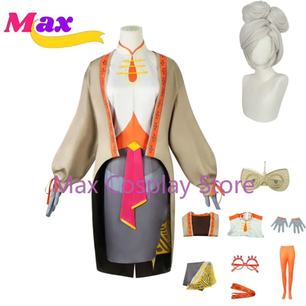 Max Cos Anime Purah Cosplay Tears of the Kingdom Costume Abiti Halloween Carnevale Festa Ragazze Donne Abito