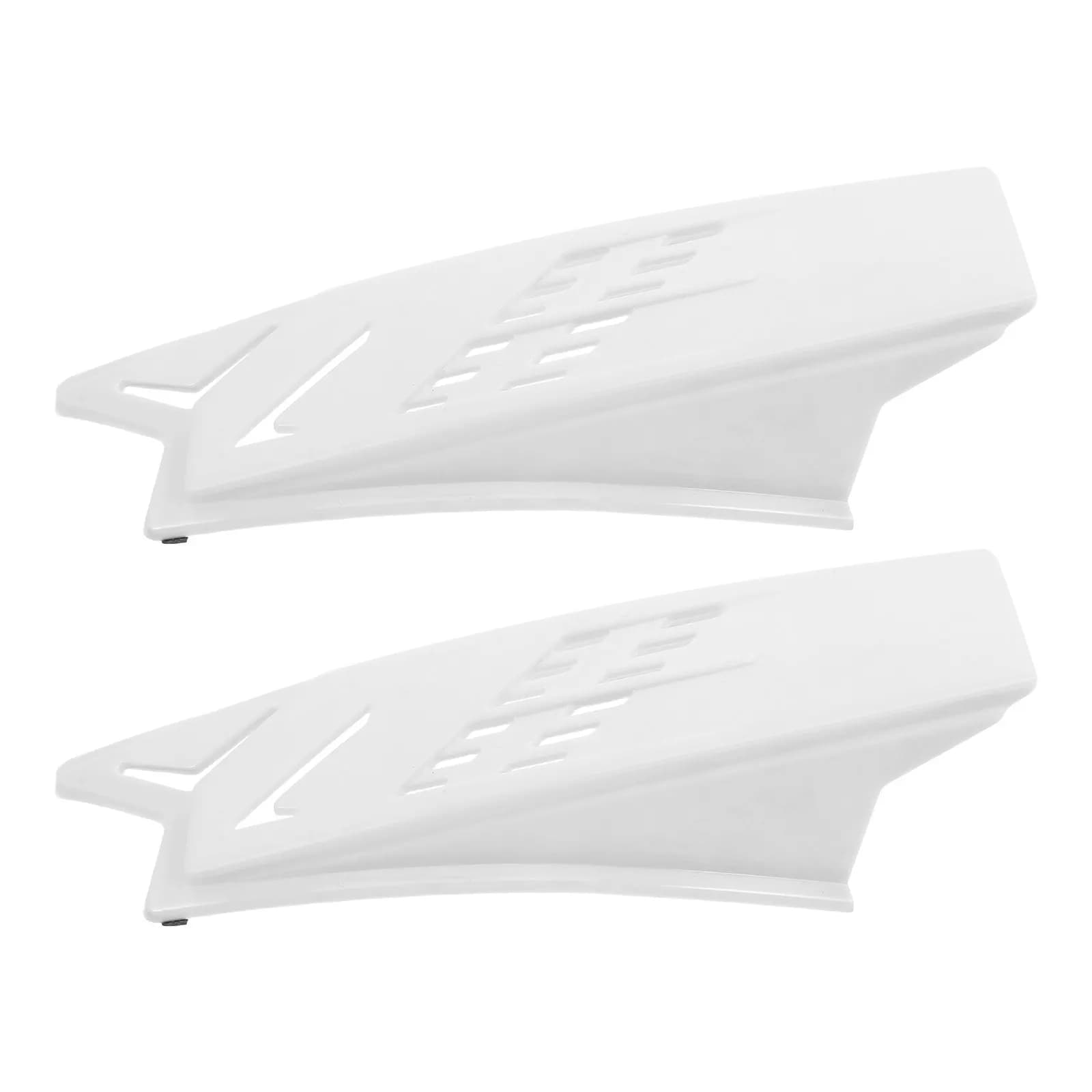 Cycling Horns 1 Pair Lightweight Punk Style Decorations for Motorcycle Bike Helmets White Accessories Riding Gear