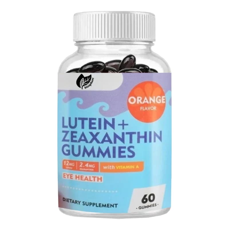 Vegetarian gommose to Lutein with Zeaxanthin and Vitamin A - Eye Health Supplements and Cerebral Function