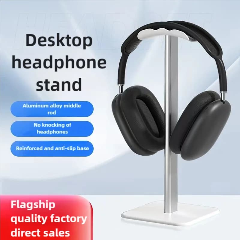 ITLY Universal Headphone Holder Aluminum Alloy Headphone Holder for Table Headphone Holder for Play Headphones