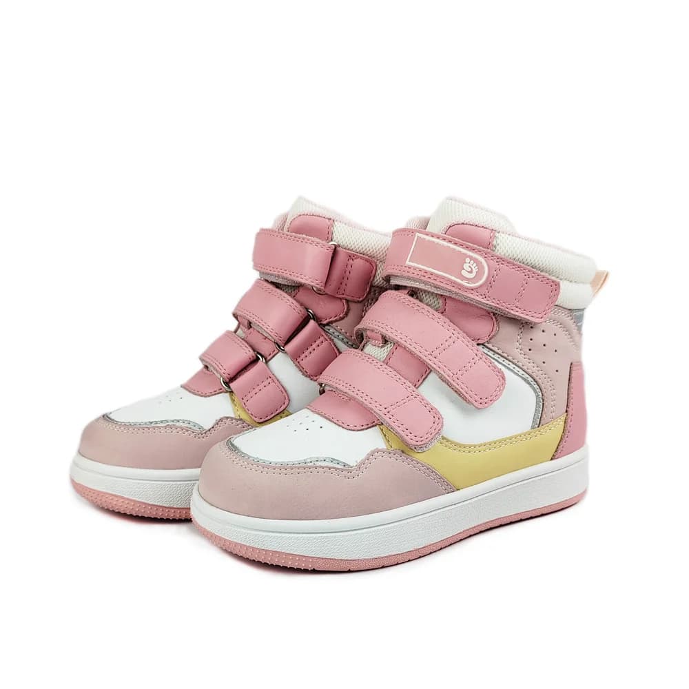 Scarpe per Bambini, Sneakers Ortopediche in Pelle per Bambine, Stivali Sportivi Primaverili e Invernali per Bambini con Supporto per l'Arco Plantare