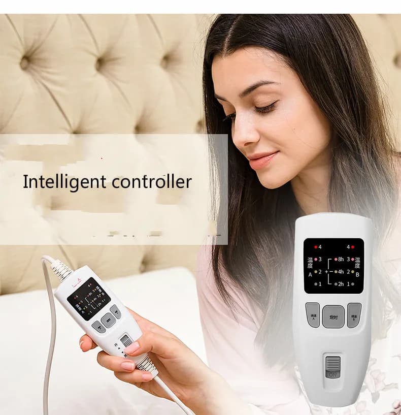 220V Sicurezza Peluche Coperta Elettrica Letto Termostato Materasso Elettrico Impermeabile Riscaldamento Elettrico Coperta Scaldino Riscaldatore Tappeto