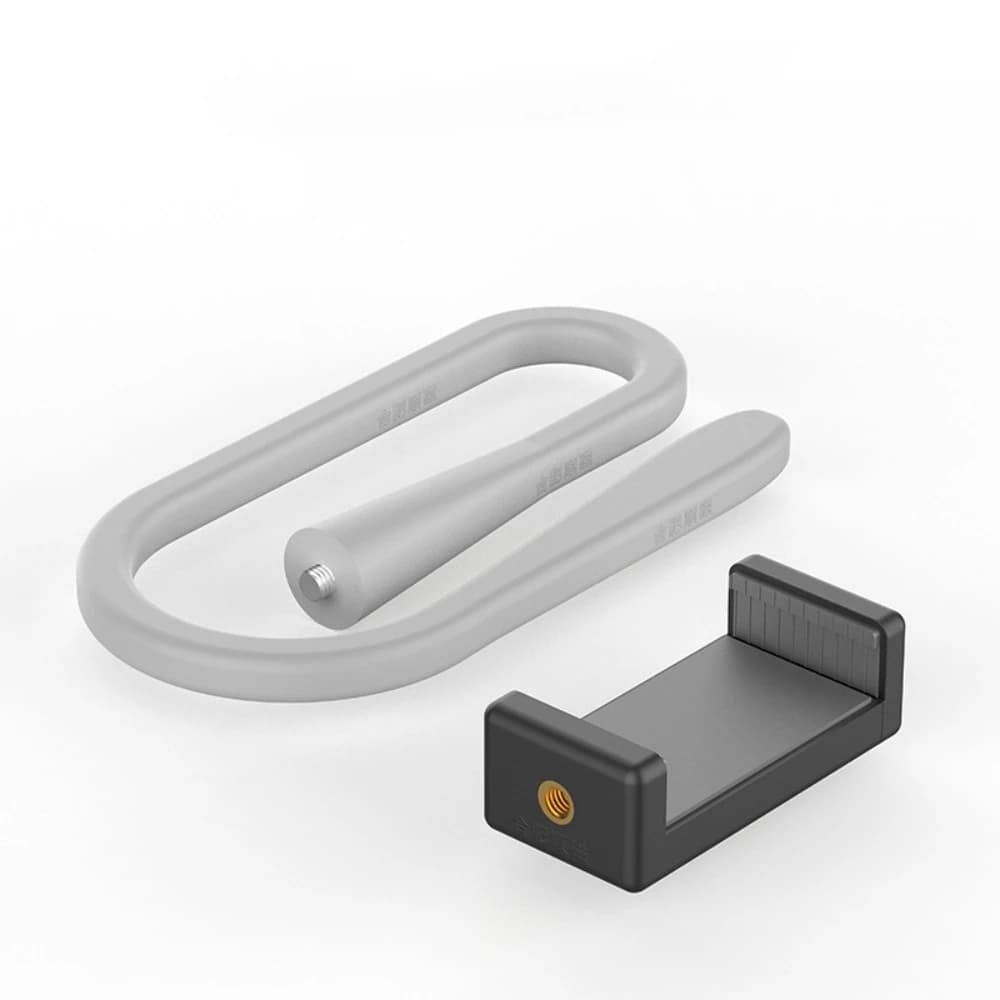 Supporto Universale per Baby Monitor, Staffa Flessibile Regolabile per Telecamera Neonato, Supporto in Silicone Senza Fori per Webcam, Asta per Culla