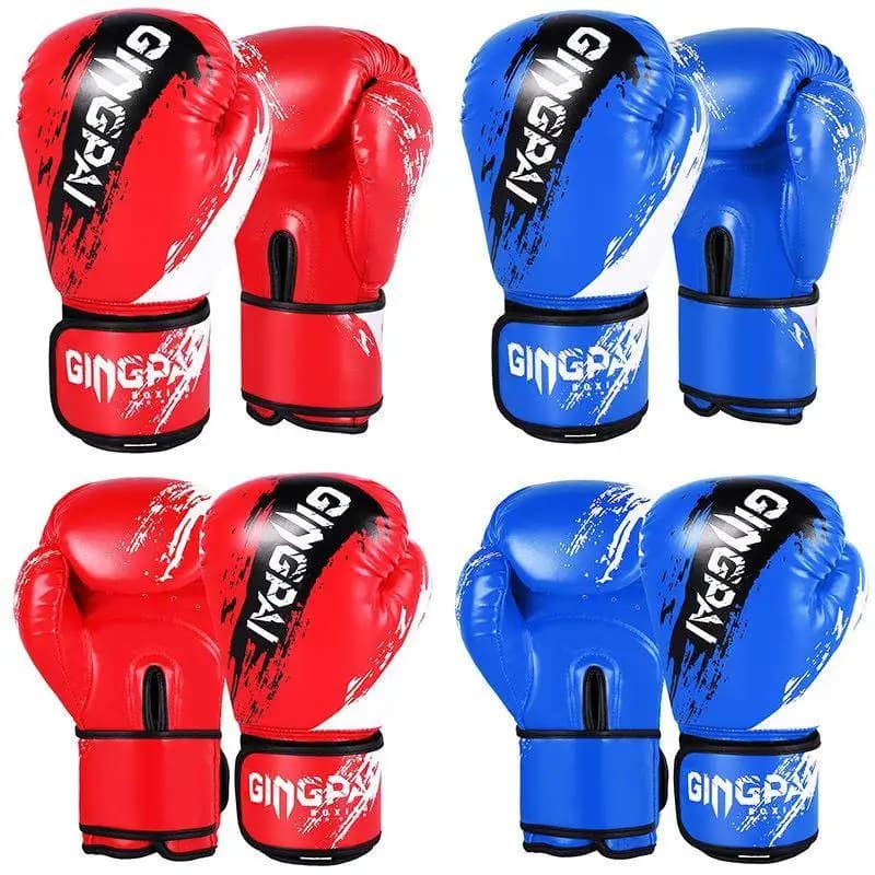 Boxing Gloves Reinforced for Men and Women, Beginner Training Gloves, Boxing Bags