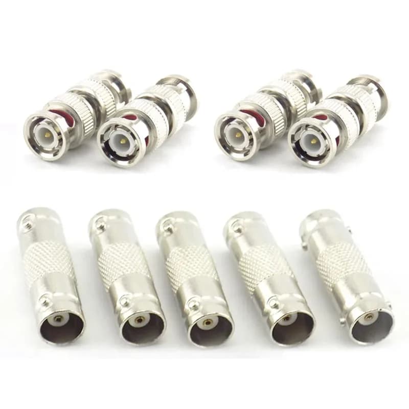 1/2/5/10 pz Connettore Cavo BNC Femmina-Femmina, Adattatore Accoppiatore BNC Maschio-Maschio, Cavo Q9, Connettore M a M R1