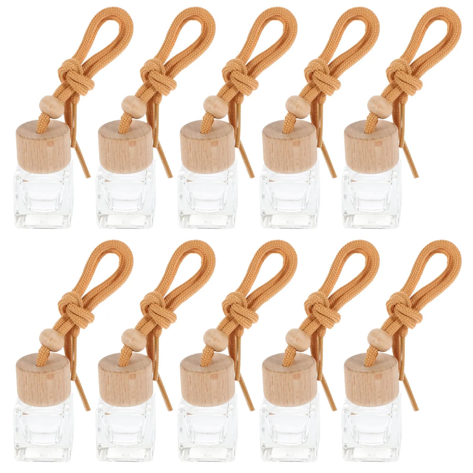 10 Pieces Perfume Bottles for Auto, Deodorant for Rechargeable Environments, Essential Oil Diffuser for Auto Internal Purification