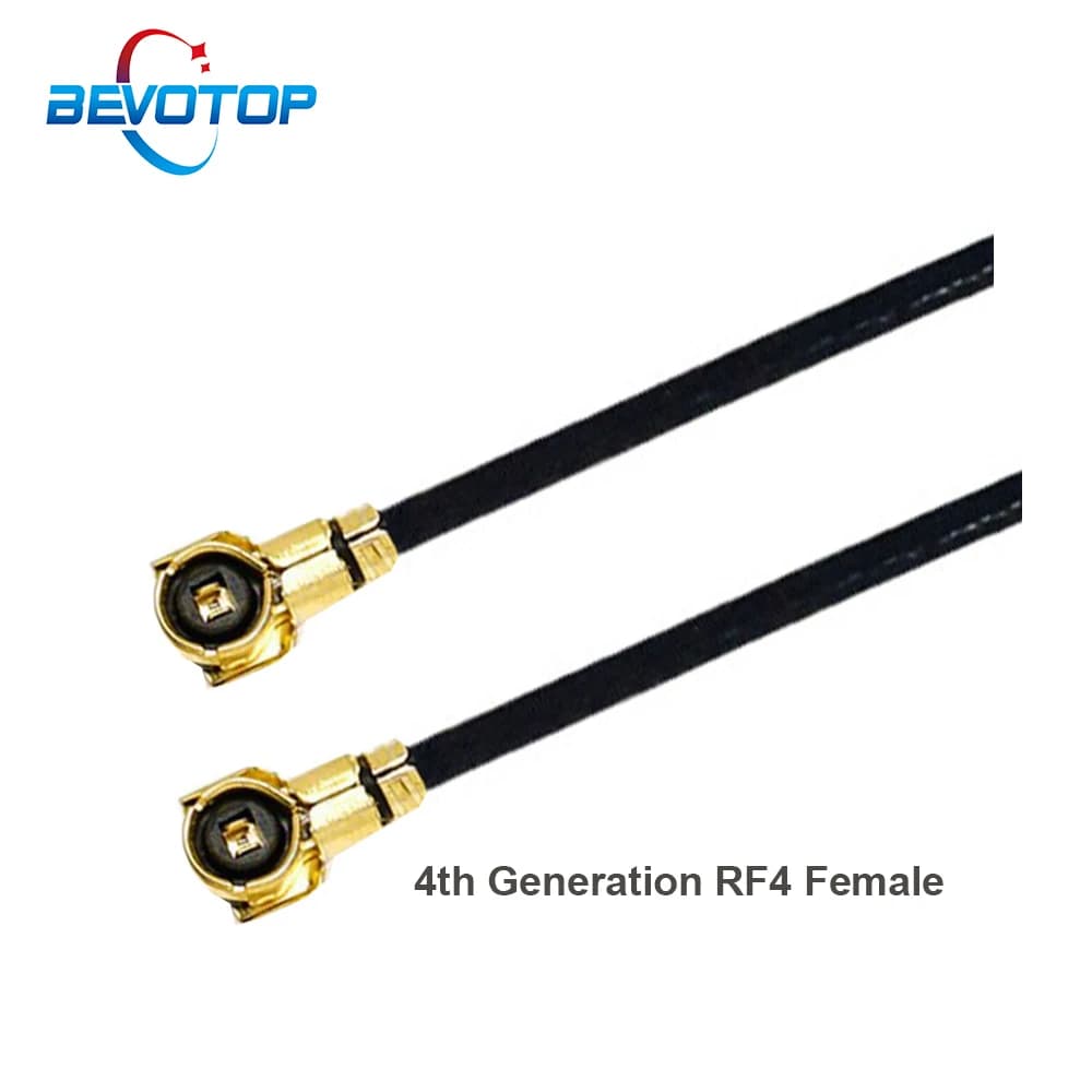 BEVOTOP 10 pz/lotto RF4 IPX4 Femmina a RF4 MHF4 Femmina Martinetti RF1.13 Cavo GSM GPRS 3G WIFI Modem Antenna Cavo Ponticello di Estensione