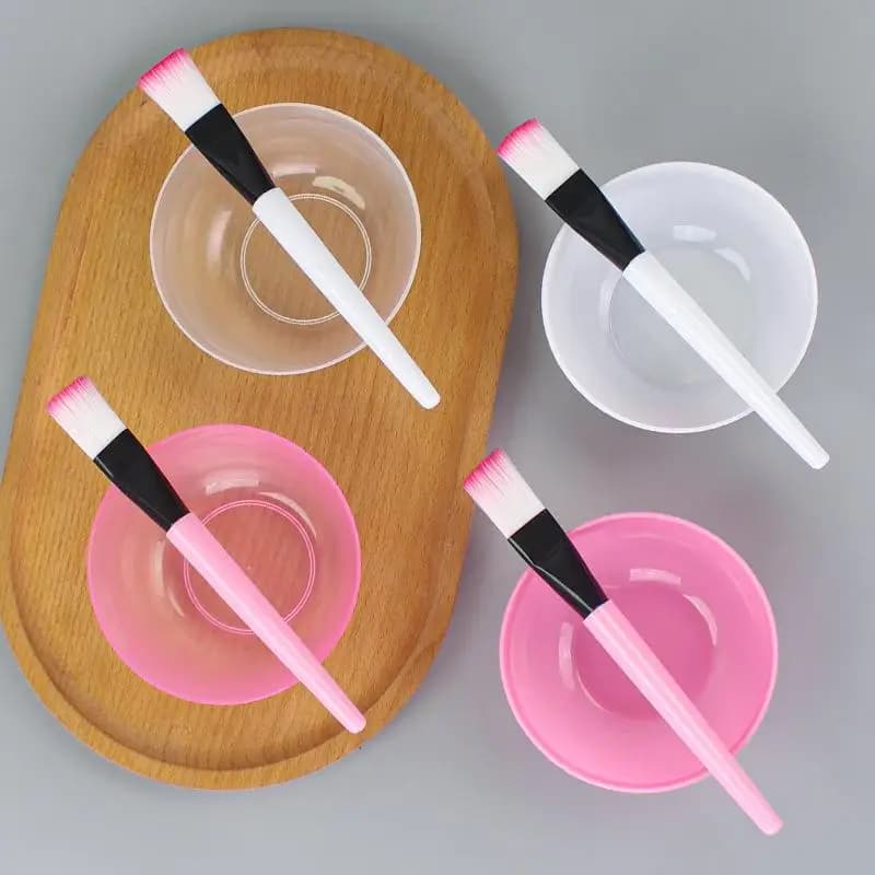 Mask Bowls Set Face Mixing Facial Masks Applicator Stirring Maker Measuring Tool Makeup Rubber Facials Bowl Tools