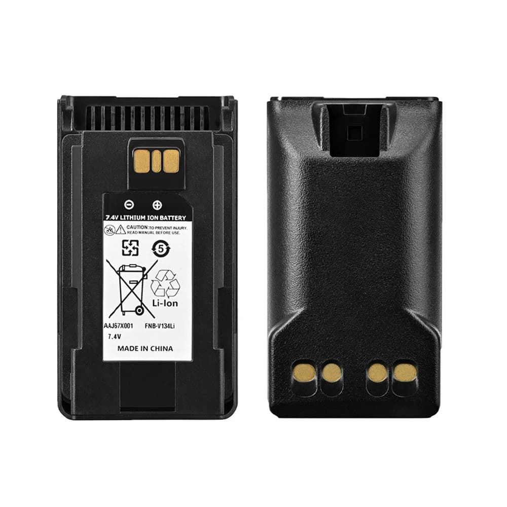 Walkie Talkie Batteria agli ioni di litio 2300mAh FNB-V134Li Batteria addensata per VERTEX VX-261 VX-451 VX-456 VX-530 EVX-231 EVX531 Radioamatori