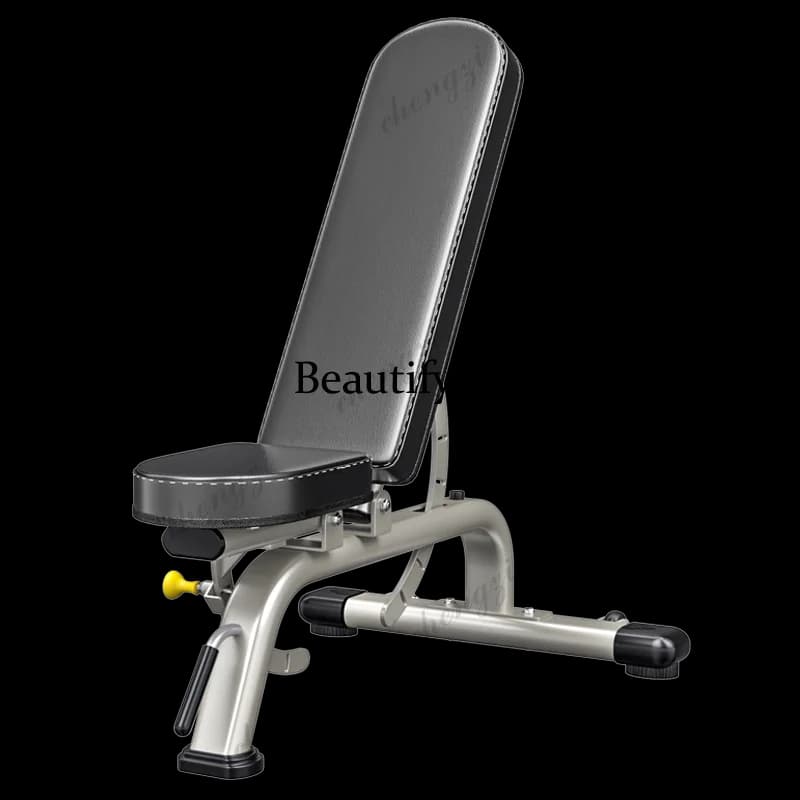 A85Commercial Dumbbell Stool Professional Household Flying Bird Bench Press Stool Multifunctional Fitness Equipment Sit-up Board