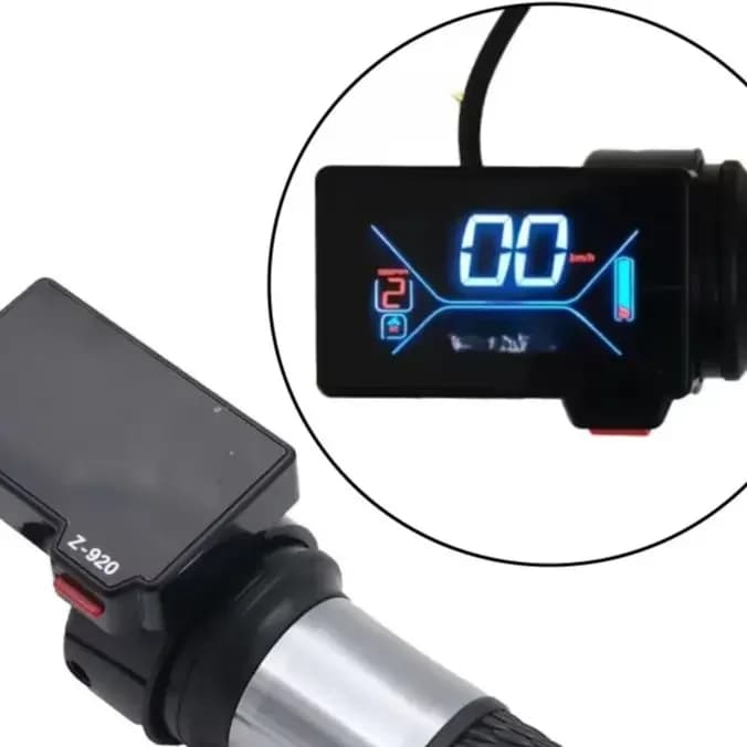 Z-920 48V Acceleratore Rotativo Display LCD 6 Pin Meter Per KUGOO M4 Per M4PRO Scooter Elettrico Parte di Ricambio