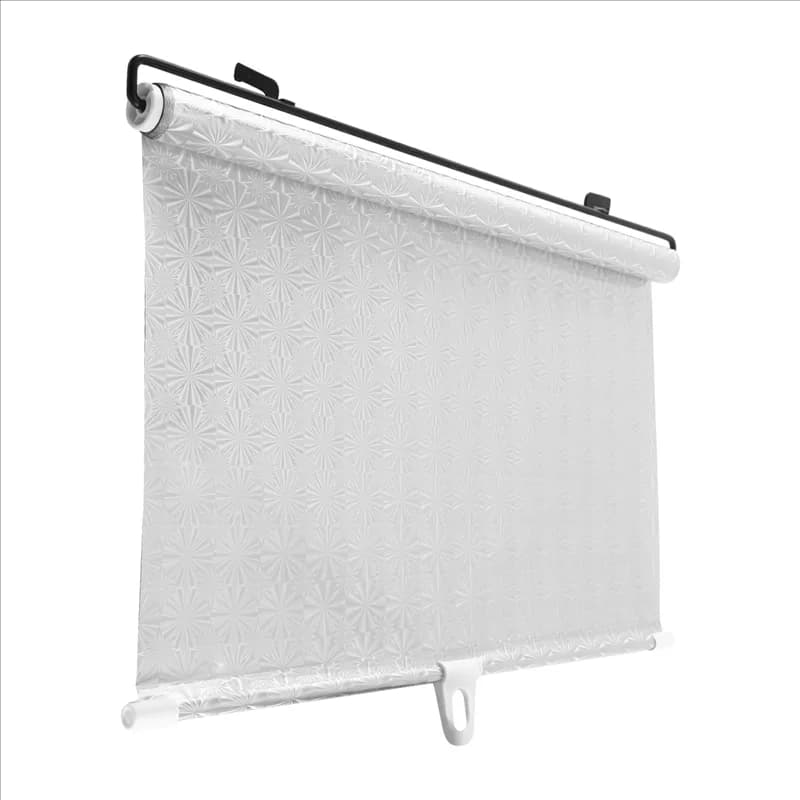 AFOURT-2X Sunshade Roller Blackout Suction Cup Blinds Curtains For Living Kitchen Office Car Window Free-Perforated Curtain B