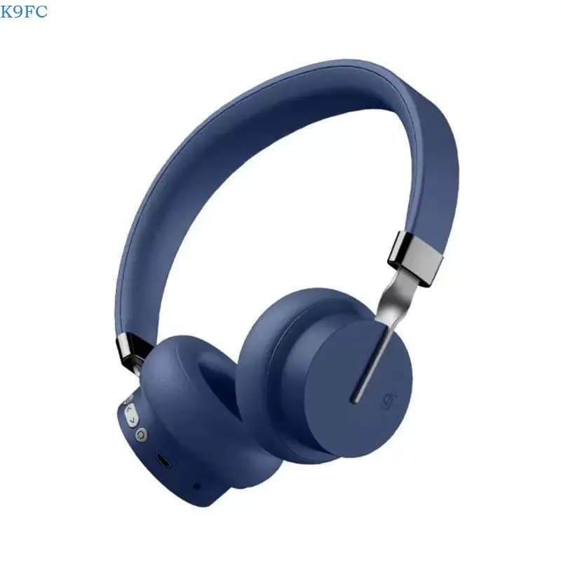 Cuffie da gioco wireless K9FC per computer, nessun peso da indossare, nere verdi