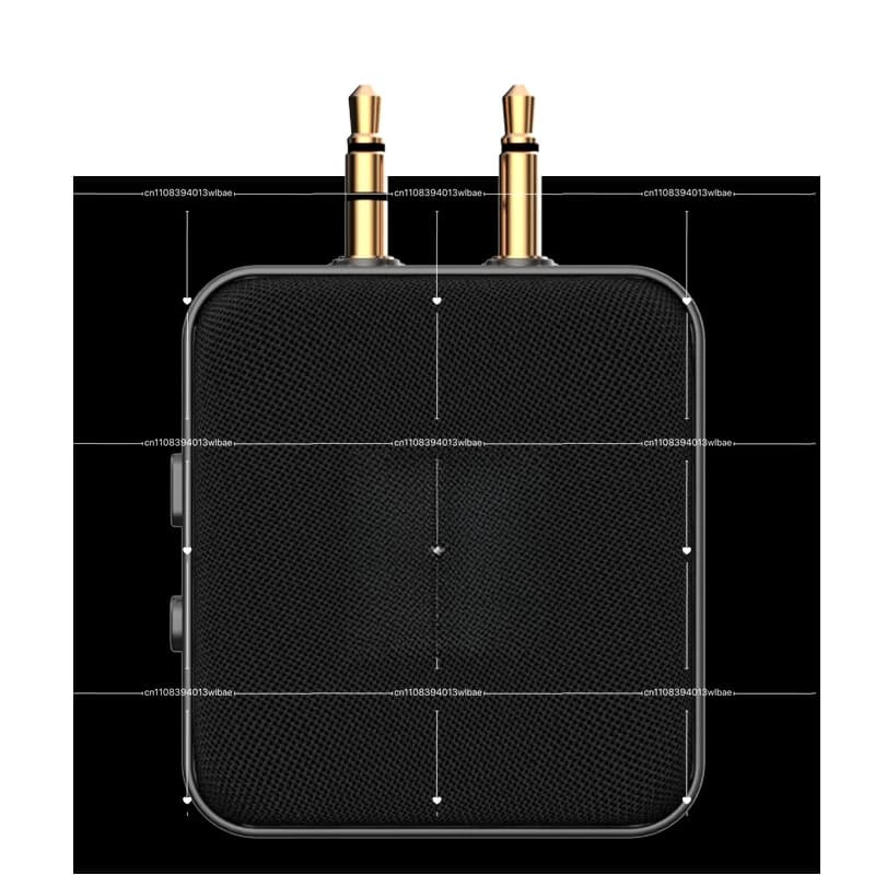Ricevitore Audio Bluetooth, Adattatore Trasmettitore 2-in-1 per Auto, TV, Audio, con Doppia Presa per Viaggi e Aviazione