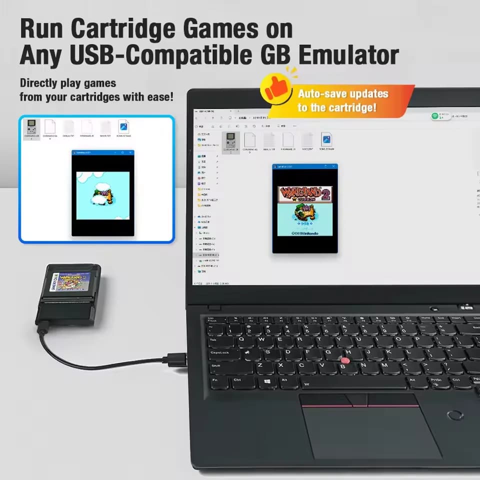 For GBFLASH JOEY JR Backup ROM Game Card Burner for Game Boy GB GBA GBC Game Cards Cartridge Reader Firmware Upgrade Accessories