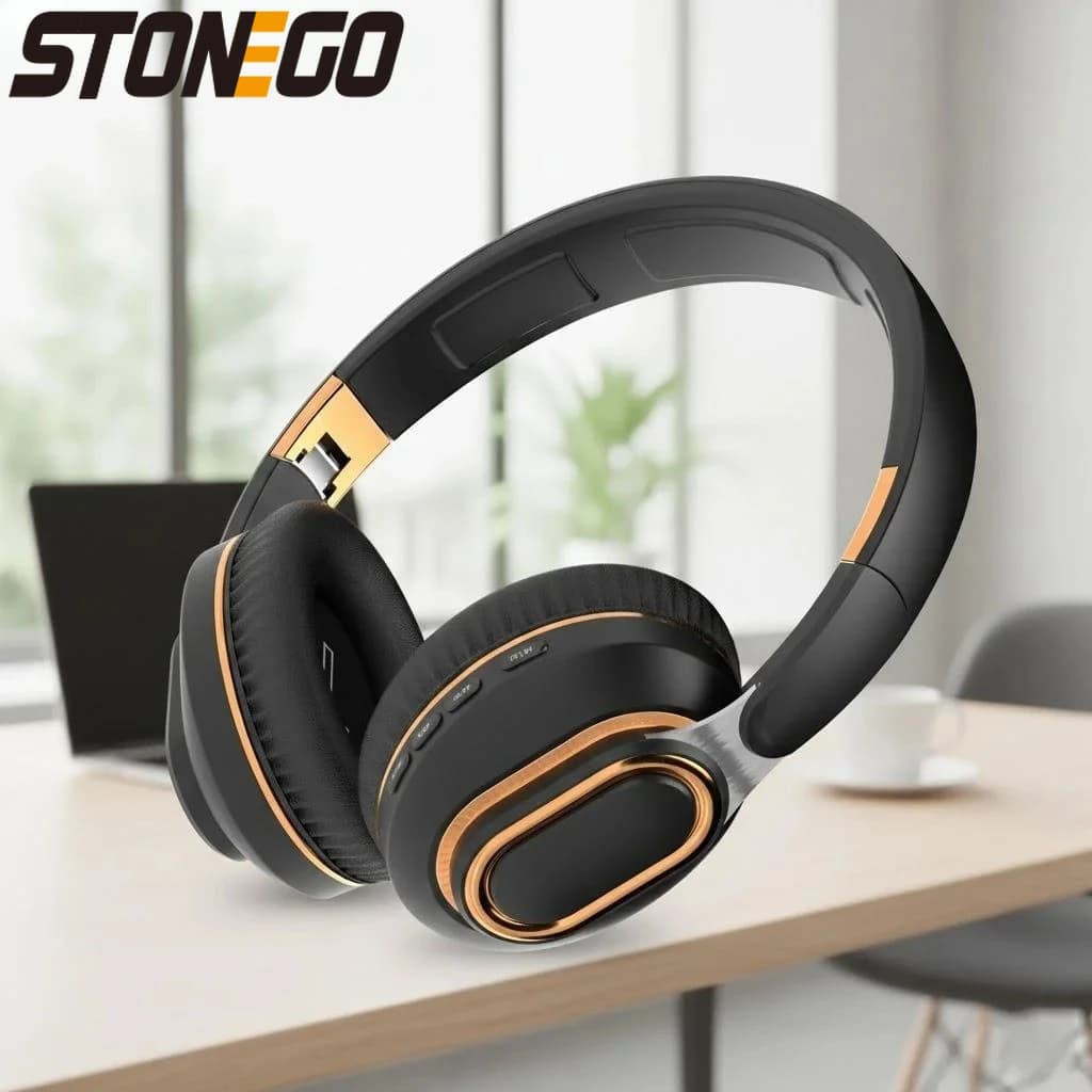 Wireless Gaming Headphones with Microphone, Diving Audio for Esports, for PC and Music, Portable Wireless Experience