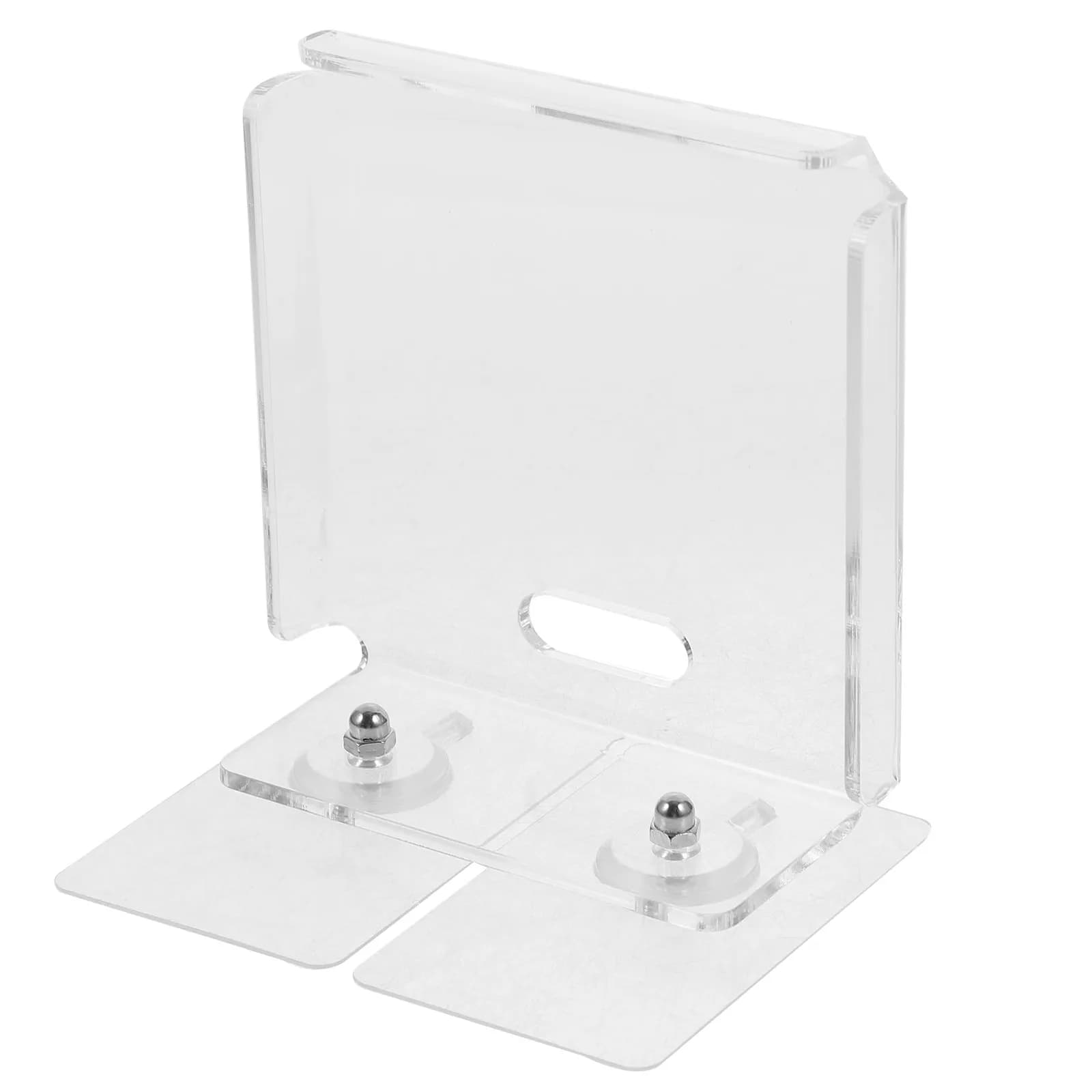 1Set Camera Wall Mount Floating Shelf No Punching Acrylic Holder Security Camera Stand for Home Bedroom Living Room Monitoring