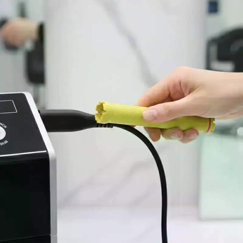 Set Professionale di Ferro Arricciacapelli Elettrico da 140mm per Onde alla Francese - Strumento per Styling Professionale