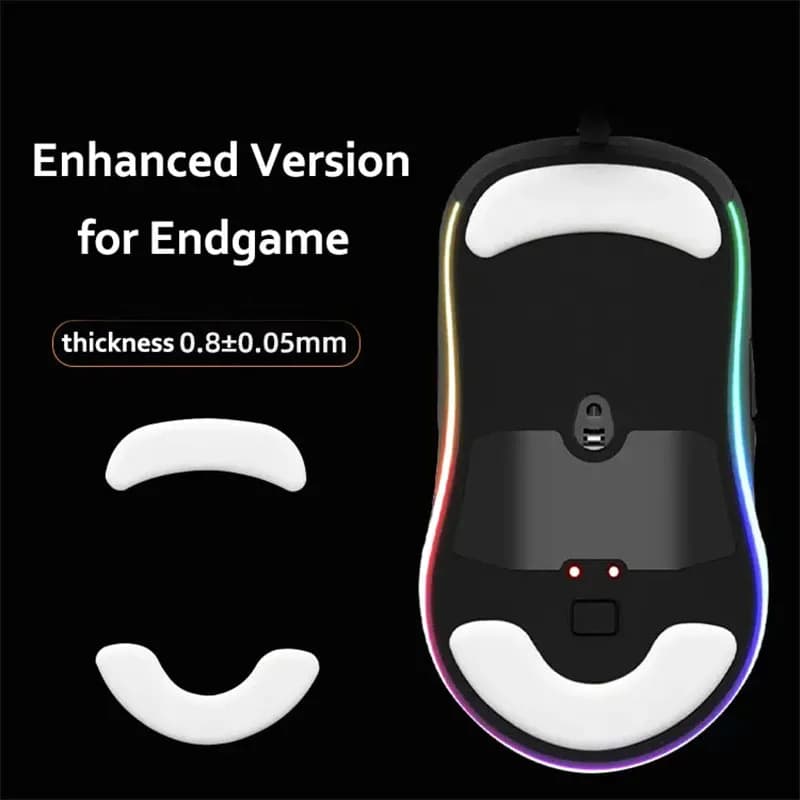 Improved version Esports Tiger Gaming Mouse Folders for Endgame Gear XM1 / XM1 RGB Superlight White Glides Curve Edge