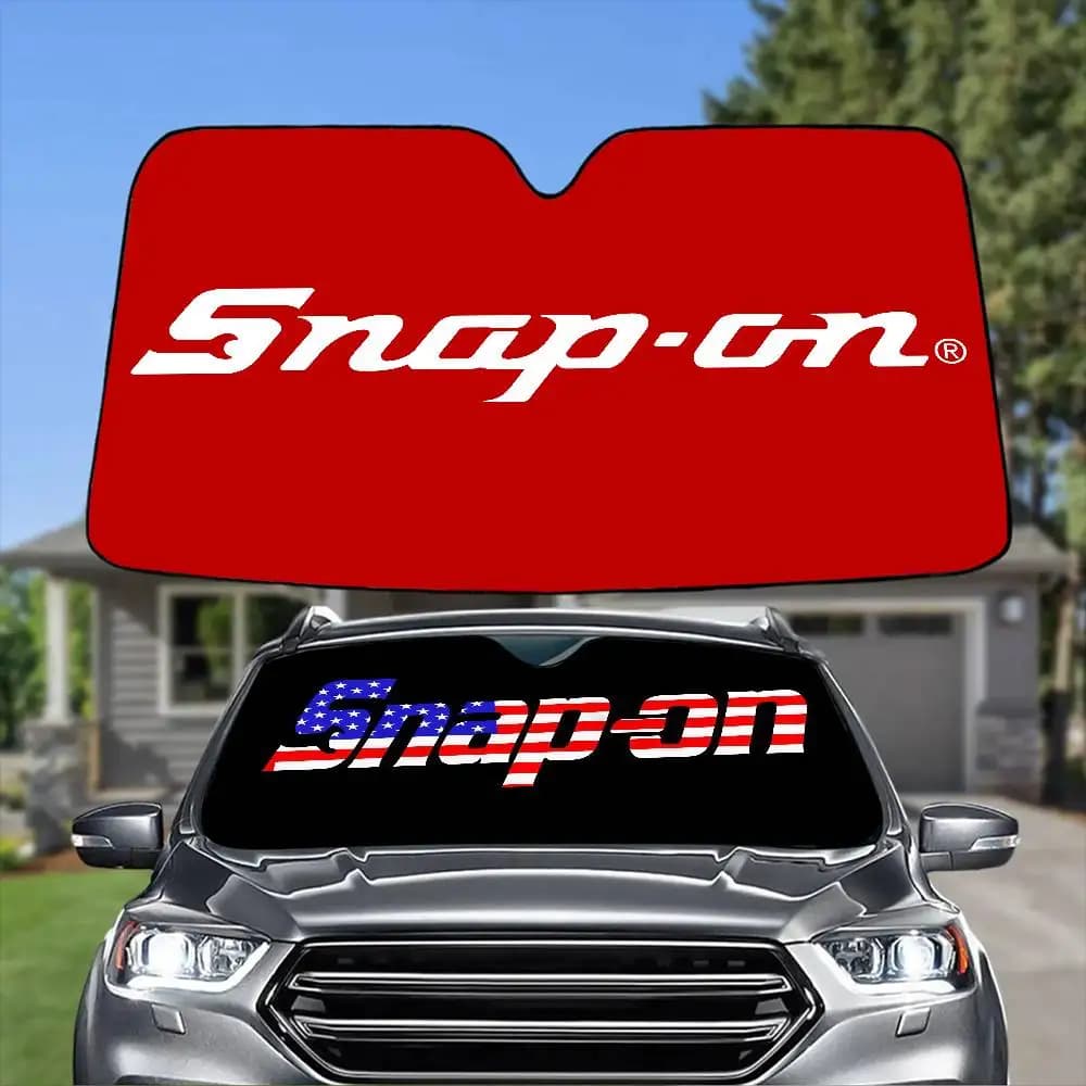 S-Snap-on Tools Car SunShade Windshield Anti-UV Car Window Windscreen Cover Sun Shade Auto Visor