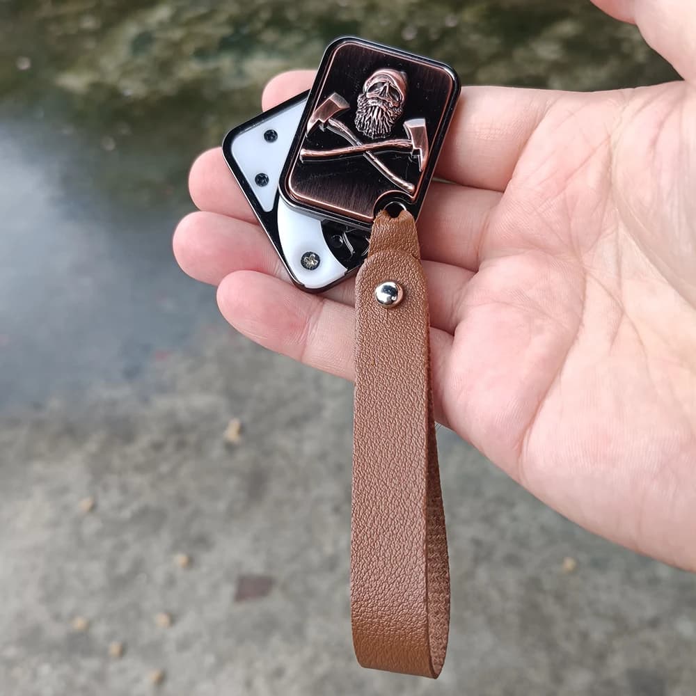 Push Card EDC Fidget Spinner Giocattolo Fidget in metallo Giocattolo antistress per adulti Spinner Fidget infinito in metallo magnetico