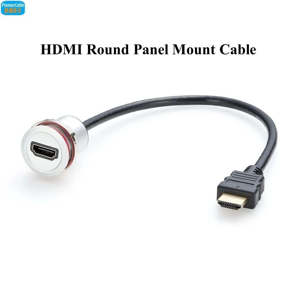 HDMI Extension Cable 1.4 Male-Femmina 4K@30Hz, HDMI Video Cable for TV Panel Mounting, Monitor, Projector