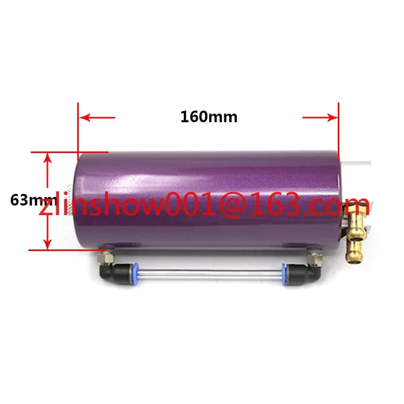 Automotive general modified oil breathable pot, round waste oil recovery pot, oil filter pot, new spray paint breathable pot
