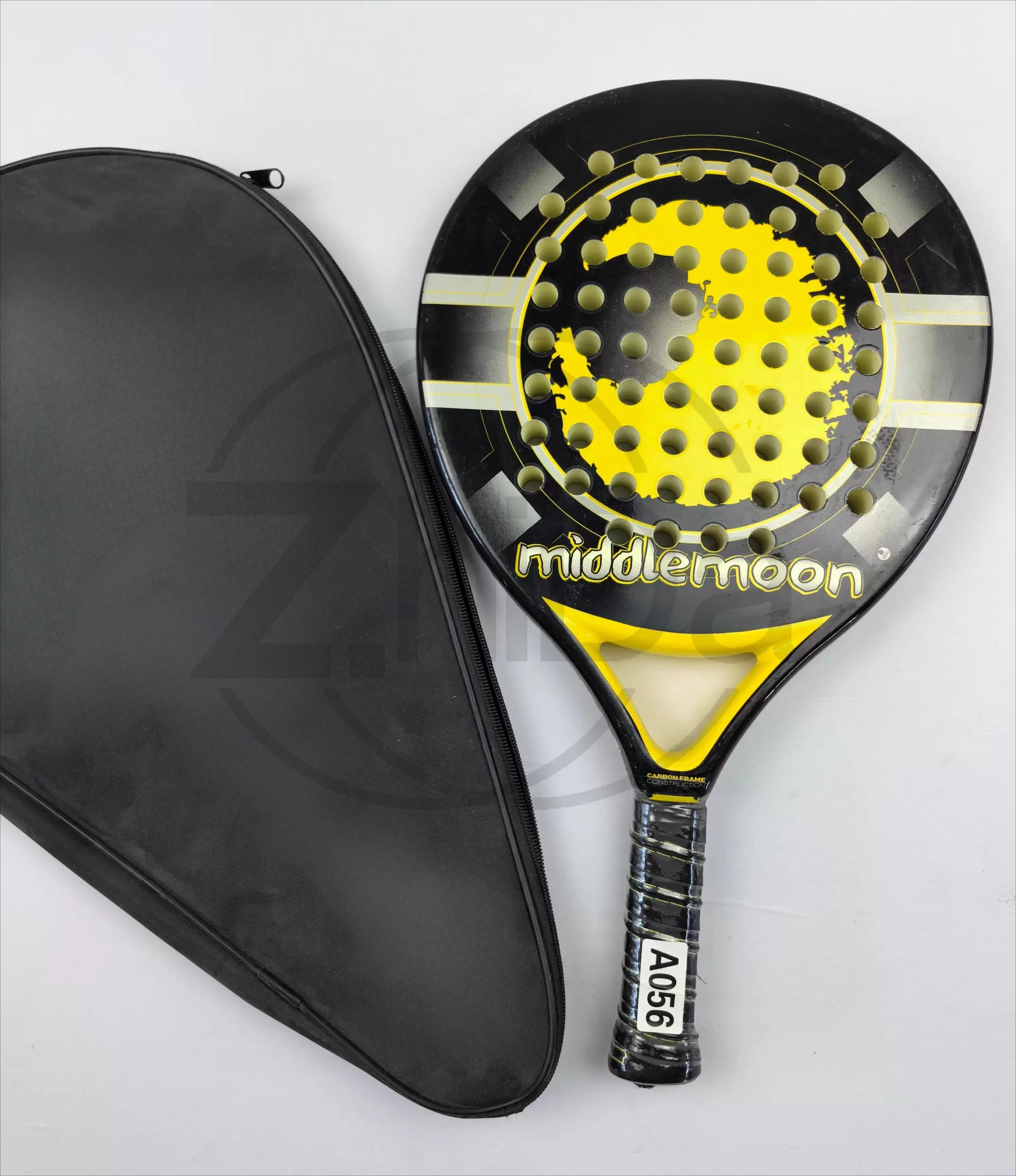 Professionale per racchetta da spiaggia con gabbia per racchetta da tennis con piastra in carbonio completa premium usata