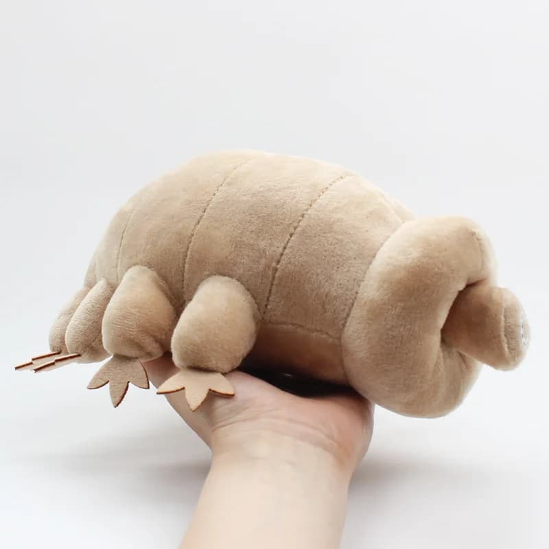 Morbido Regalo Educativo per Bambini, Peluche Tardigrade da 25cm, Orso d'Acqua, Animale di Peluche, Giocattolo per l'Apprendimento Scientifico